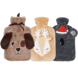 Penutup bulu Botol Air Panas yang comel